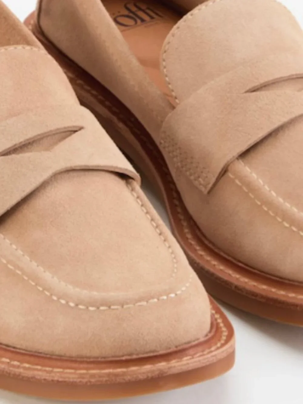 NWT Sofft Mara Lenox Tan Loafers